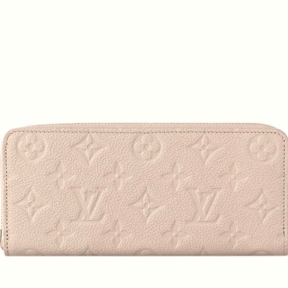 Louis Vuitton Empreinte Monogram Clemence Beige Wallet